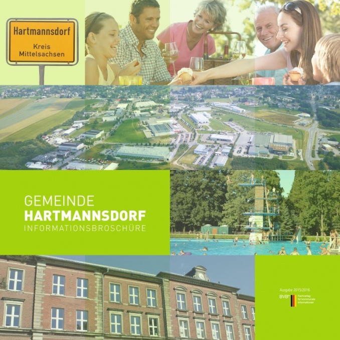 Informationsbroschüre der Gemeinde Hartmanndorf